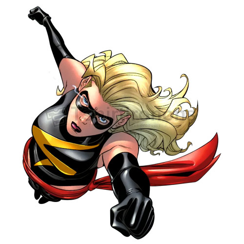 Ms.Marvel T-shirts Iron On Transfers N6502